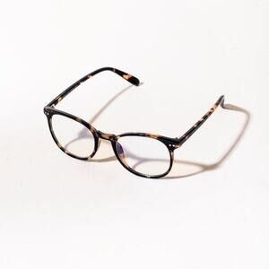 Ezra Tortoise Brown Computer Blue Light Glasses